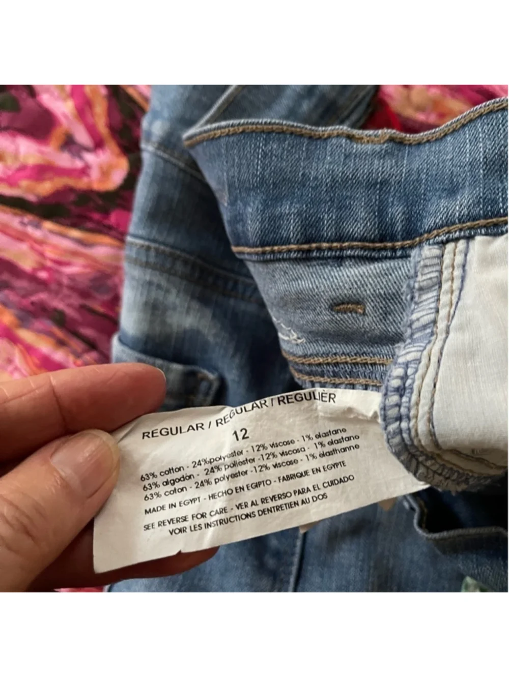 Upcycled Reworked Patchwork Denim Shorts Size 12